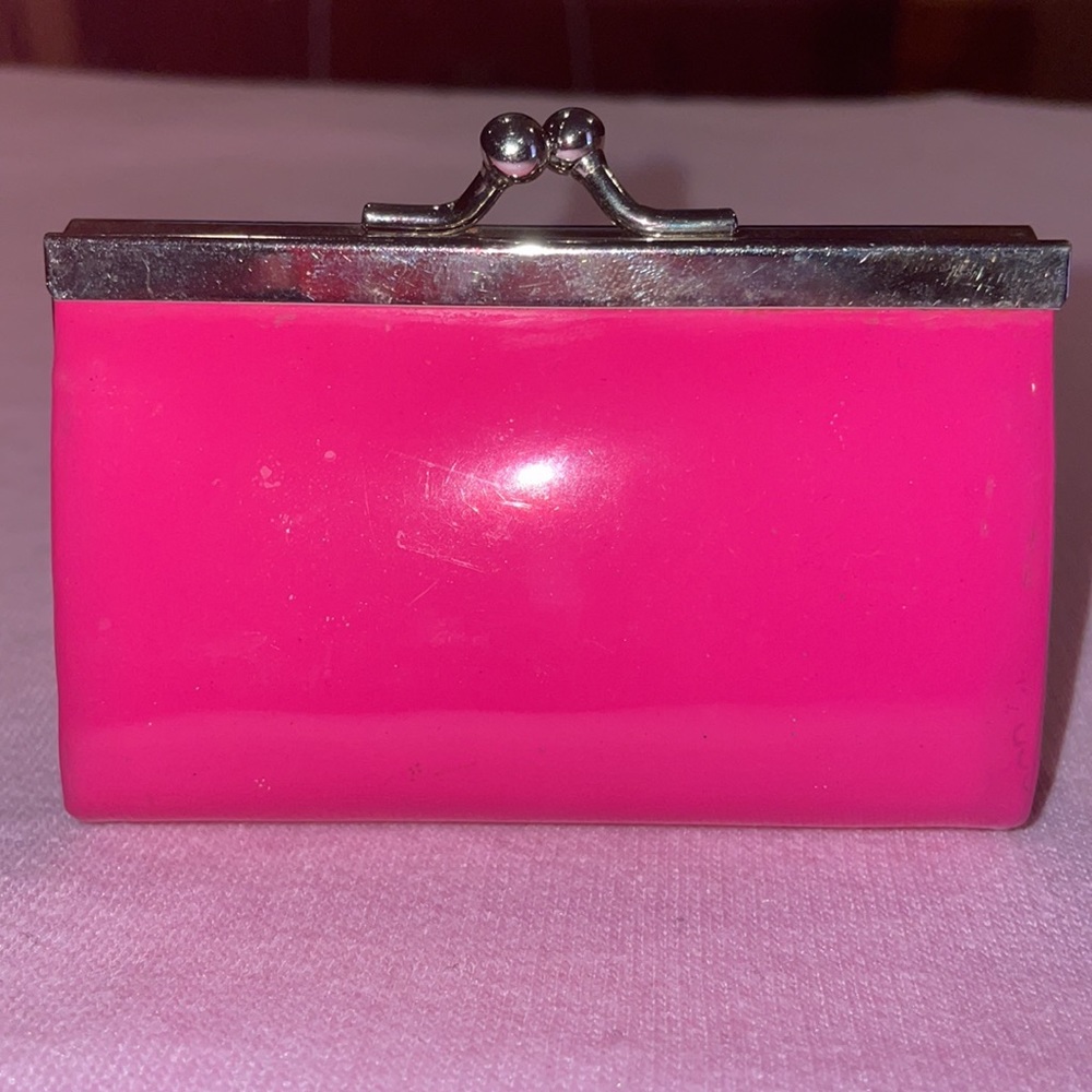 Vintage VS PINK Coin Holder Authentic HTF - Picture 3 of 5